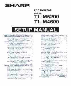Sharp Flat Panel Television TL-M4600-page_pdf